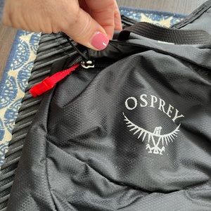 Osprey water bladder backpack.  Great condition.